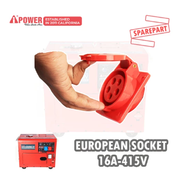 EUROPEAN SOCKET 16A-415V